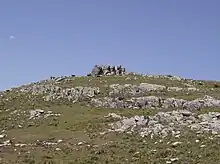 Le sommet du cerro Catedral.