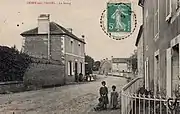 Vue du village vers 1920.