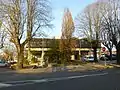 Centre culturel de Cestas avec son cinéma et sa bibliothèque.