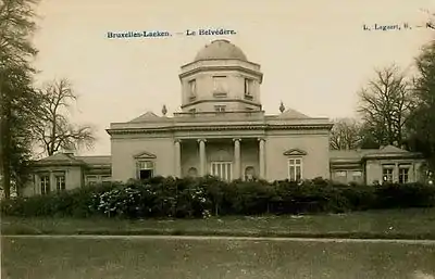 Château Belvédère à Laeken (Bruxelles)