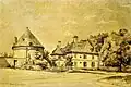 Aquarelle de Georges Quilliard en mars 1878.