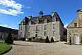 Façade est du château