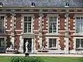 Détail du corps de logis.