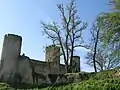 Vue rapprochée, côté est (avr.&nbsp;2008)