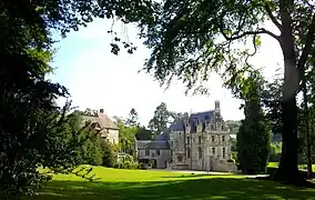 Le château Inscrit MH (2017).