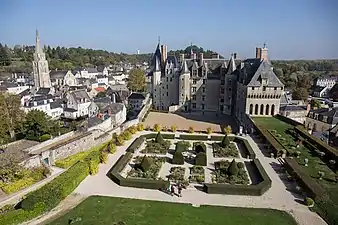 Les jardins du château