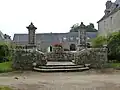 L'entrée du jardin.