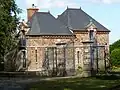 L'entrée du château.