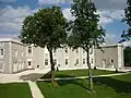 Le parc du château de Tonnay-Charente.