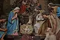 Crèche de la basilique Notre Dame des enfants à Châteauneuf sur Cher