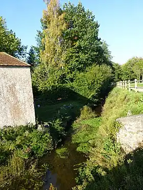 Rivière de La Blanche en fin d'été, OPL-Chéméré.