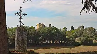 Vue de l'ouest.