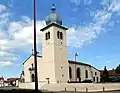 L'église Saint-Denis, côté sud-ouest.