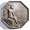 Médaille de la chambre de commerce de Saint-Nazaire par Oscar Roty