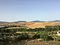 Vue partielle côté nord-est (champ agricole).
