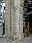 Pile sud-ouest, côté ouest - fin des grandes arcades du sud.