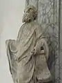 Statue de saint Martin.