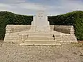 Le mémorial de la libération de Champfleur.