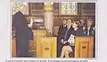 Mgr Denis Clément accueille le député, la ministre, le maire, 1998