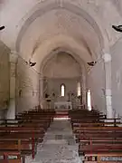 La nef de la chapelle.