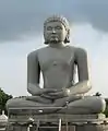 Padmasana Chandraprabha . Chandragiri Padmasana Chandraprabha, temple jaïn de Tiraja (en), Rajasthan