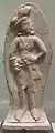 Divinité de la fécondité. Chandraketugarth, Période Sunga. Terre cuite, IIe – Ier&nbsp;siècle av. n. è, H. 20&nbsp;cm env. Musée Guimet