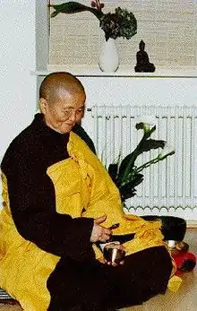 La religieuse bouddhiste vietnamienne Chân Không.