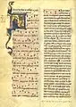 Thibaud, roi de Navarre, dans le chansonnier Cangé (XIIIe siècle).