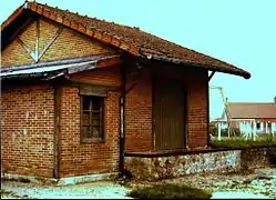 La gare vers 1970.