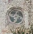 Chapelle Sainte-Cécile : une des fenêtres.