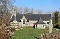 Chapelle Saint-Guénolé : vue extérieure d'ensemble.