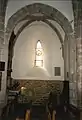 Chapelle de Notre-Dame ou de la Vierge ou encore de la famille de Barrau où se trouve la statue de la Vierge à l'Enfant (XVIIIe&nbsp;siècle).