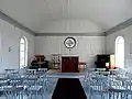 Intérieur de la chapelle.