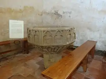 Fonts baptismaux.