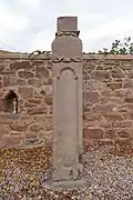 Colonne dans l'enceinte de la chapelle du Sainte-Odile.
