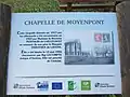 Panneau touristique.