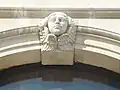 Détail de la façade.