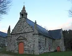 Vue pignon ouest.