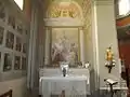 La chapelle gauche.