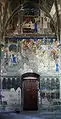 Chapelle saint Martial - mur ouest et porte