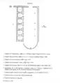 Plan et noms des chapelles de l'ancienne église des Augustins (à présent occupée par un magasin).