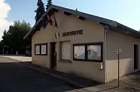 L'ancienne mairie.
