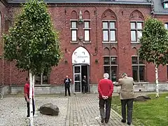 L'entrée du musée.