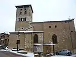 L'église Saint-Christophe.