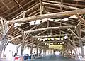 Charpente des halles.