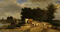 Le Retour à la ferme, œuvre non sourcée.[réf.&nbsp;nécessaire]