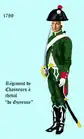 Régiment de chasseurs à cheval de Guyenne de 1789 à 1791