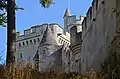 Vue sur le donjon.