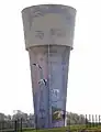 Château d'eau à la limite de la commune d'Erquery.