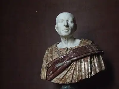 Buste de Cicéron, marbre, anonyme (XVIIe&nbsp;siècle)